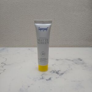 Supergoop! Mineral Matte Screen SPF 40 Mini Travel Size .34 oz EXP 11/2026